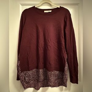 Mixed Media Loft Sweater